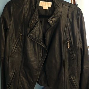 Real leather Michael Kors jacket